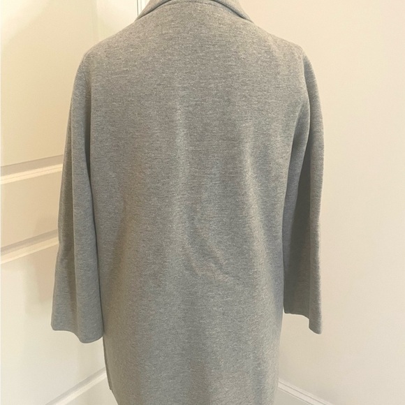 J. Crew Grey Open Front Cardigan, Size Small,
Oversized Fit. Wool Blend. - Picture 5 of 8